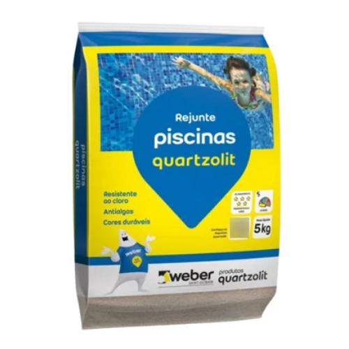 Rejunte Azul Cobalto para Piscina 5Kg Quartzolit
